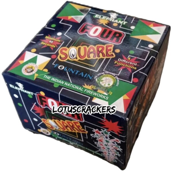 Four Square(4 Repeating Fountains) - Elephant Brand