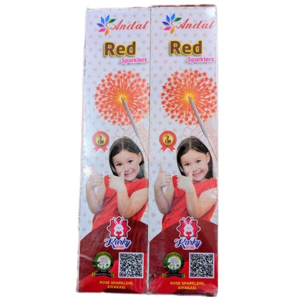 7cm Red Sparklers(10 Boxes)/(100 pcs)